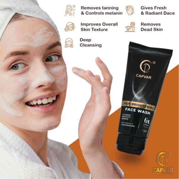 Capvar Skin Brightening facewash