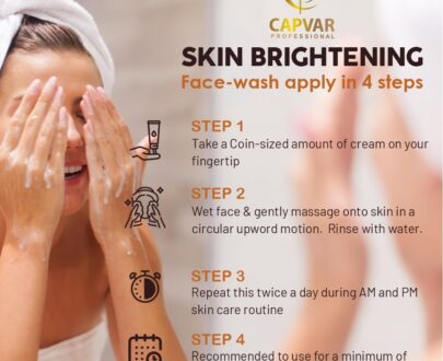 Capvar Skin Brightening facewash