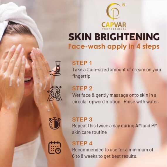 Capvar Skin Brightening facewash