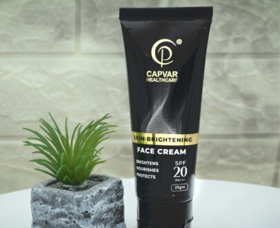 Capvar Healthcare Skin Brightening Face Cream With SPF 20 PA+++/ 25gm
